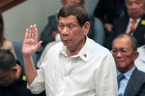 Ex Philippine President Dutertes ‘i Had A Death Squad Admission Stuns