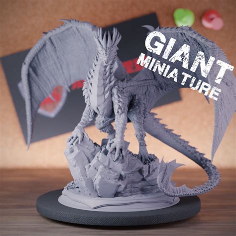 Ancient Dragon Miniature Dungeons and Dragons Mini RPG Tabletop ...