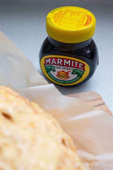 cheesy marmite bread  big tasty bite