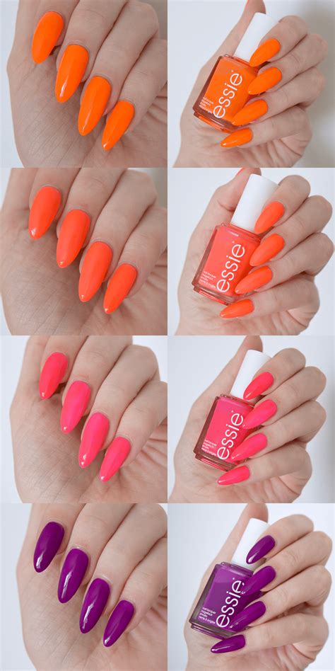 Essie Neon 2017 Review With Swatches Talonted Lex Nail Art