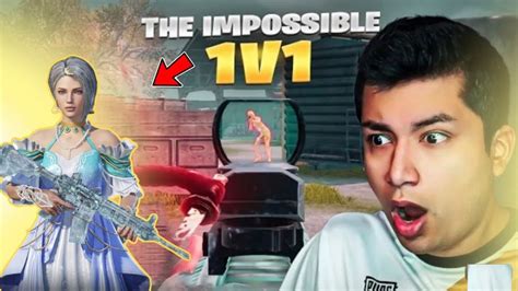 The Impossible 1v1 ️1v1 Tdm With 90 Fps Invisible Player ️he Challenge