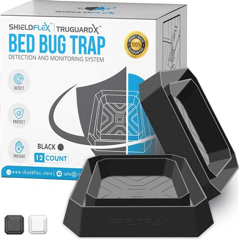 Trampa Para Chinches De Cama Paquete De 12 Interceptores TruGuard X