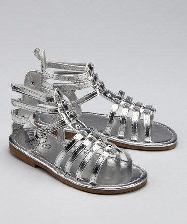 Silver Metallic Gladiator Sandal Gladiator Sandals Gladiators Clothes