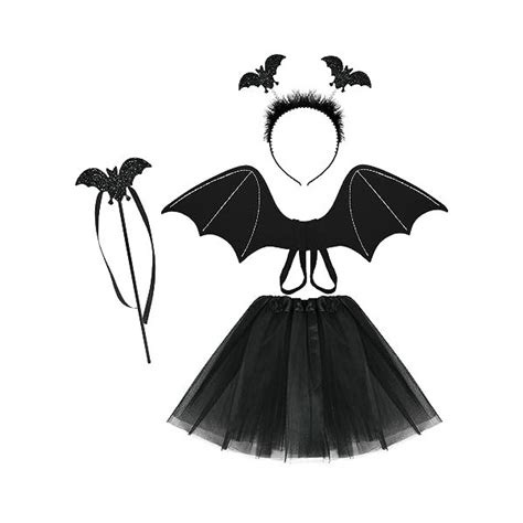 Costume De Chauve Souris Fille Deguisement Chauve Souris Pour Enfa