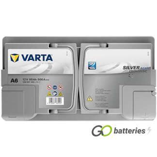 A6 Varta Silver Dynamic AGM Start Stop Battery 12V 80Ah 580 901 080