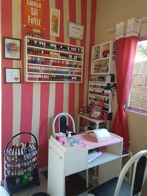 Home Nail Salon Nail Place Nail Room Beauty Salon Interior Nail