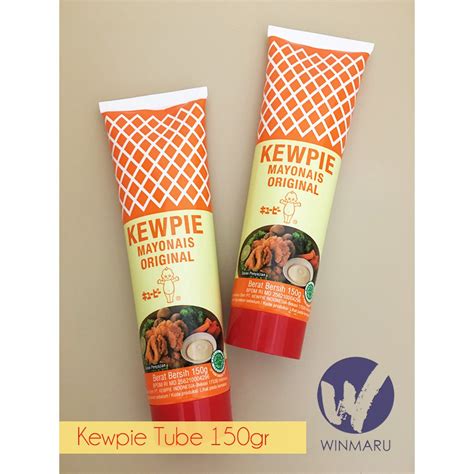 Jual Kewpie Mayonaise Original Kewpie Mayonnaise Original Tube 150gr