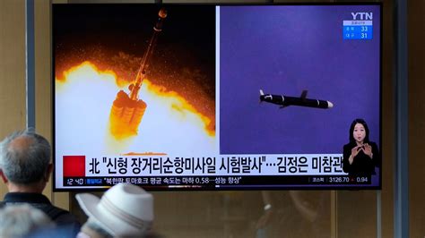 North Korea Test Fires Long Range Cruise Missile Hints It Is Nuclear