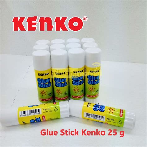 Lem Stick Glue Stick Kenko Gms Lem Kertas Shopee Indonesia