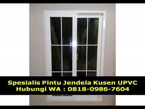 Analisa Jendela UPVC Splus Di Bandung WA 081809867604 YouTube