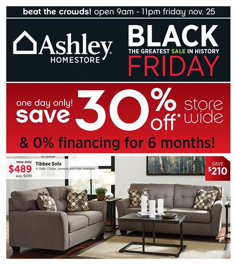 Ashley Homestore Black Friday Dartmouth Ends 251116 By Ashley