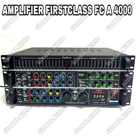 Jual Power Amplifier Firstclass Fc A Original Profesional Audio