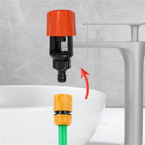 Universal Kitchen Tap Hose Connector Set Sink Mixer Hose Adapter