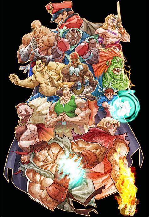 Miacabrera Artist Street Fighter Games Game Art M Bison