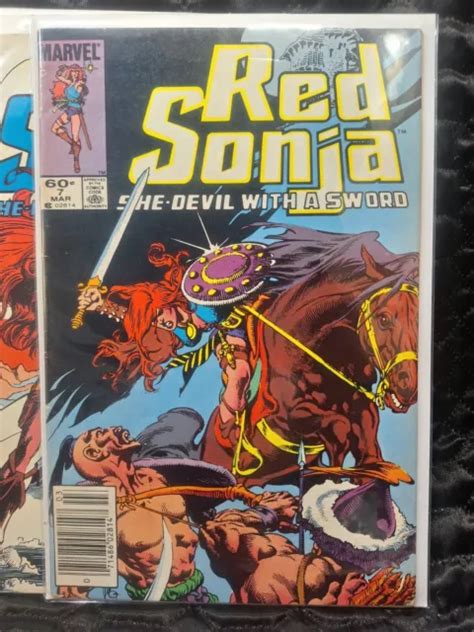 Lot Red Sonja She Devil With A Sword 5 1 7 10 11 Et 12vf Vf 1977