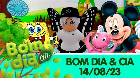 Bom Dia Cia 14 08 23 SBT Bloxburg Roblox YouTube