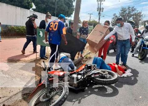 Motociclista y acompañante graves tras brutal accidente en Managua TN8 tv