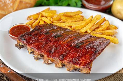 cocina deliciosas costillas de cerdo recetas fáciles y divertidas