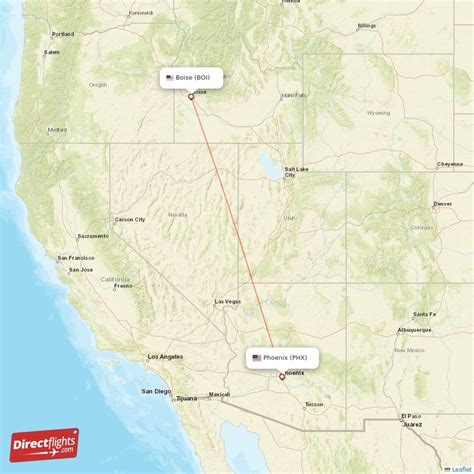 Direct Flights From Phoenix To Boise Phx To Boi Non Stop