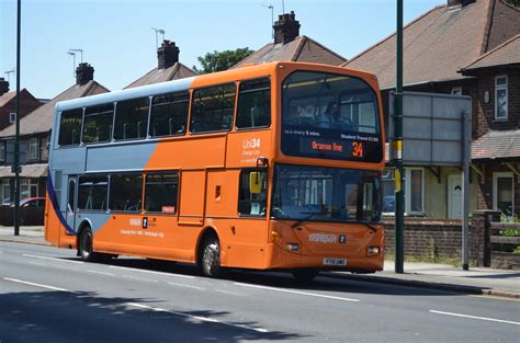 Nottingham City Transport Orange Line Uni34 2010 Scania Flickr