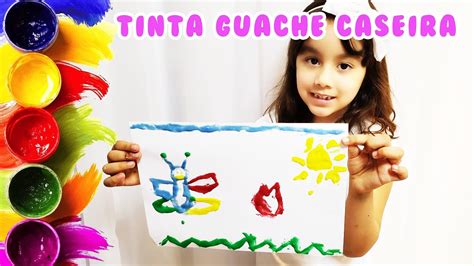Como Fazer Tinta Guache - COMO FAZER TINTA GUACHE - YouTube
