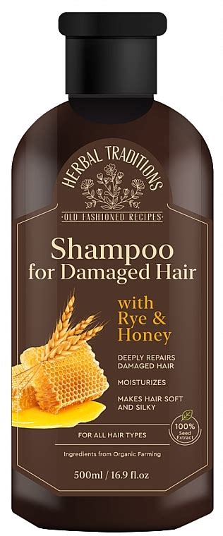 Herbal Traditions Shampoo For Damaged Hair With Rey Honey Nas