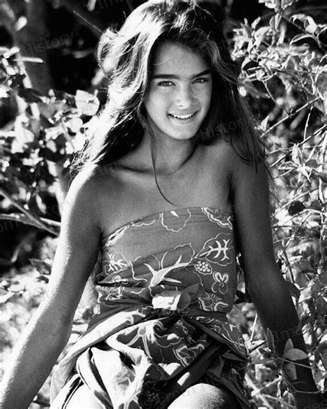 Brooke Shields Black And White Instagram Post