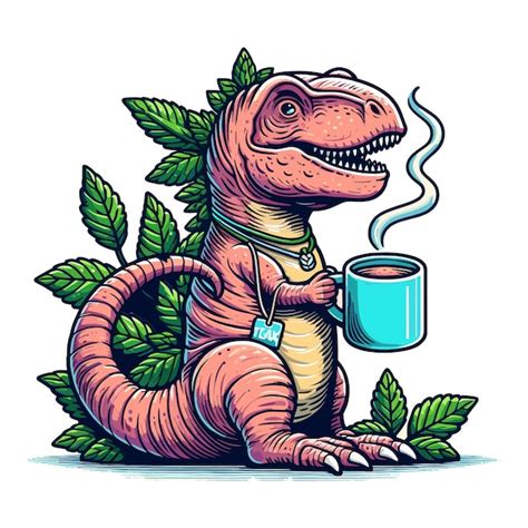 Premium Vector Dinosaur Vector Illustration