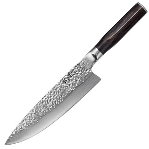 Cuisine Pro DAMASHIRO EMPEROR 8 In Stainless Steel Full Tang Chef S