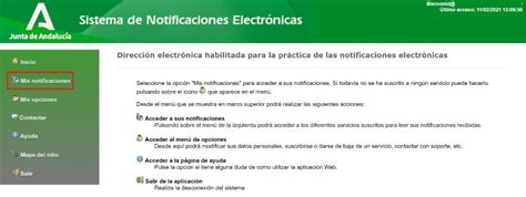 C Mo Accedo A Mis Notificaciones Electr Nicas Servicio Andaluz De Salud