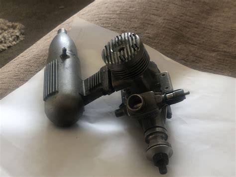 Irvine R C Glow Engine With Irvine Muffler Ebay