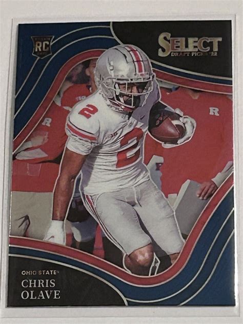 Chris Olave Rookie RC 2022 Panini Select Draft Picks Field Level 105