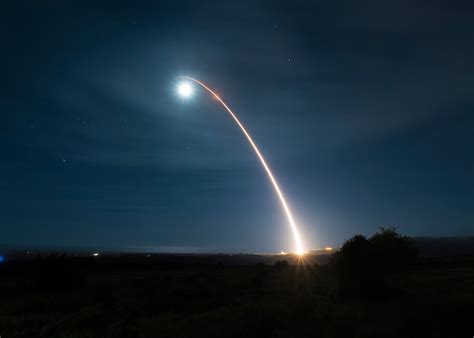 Afgsc Tests Minuteman Iii Missile Launch From Vandenberg Afb U S Air