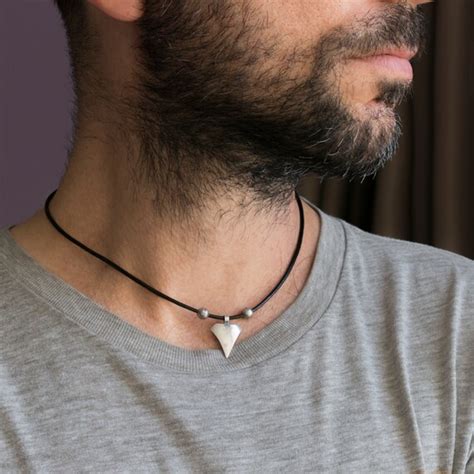 Mens Necklace Mens Choker Necklace Mens Etsy