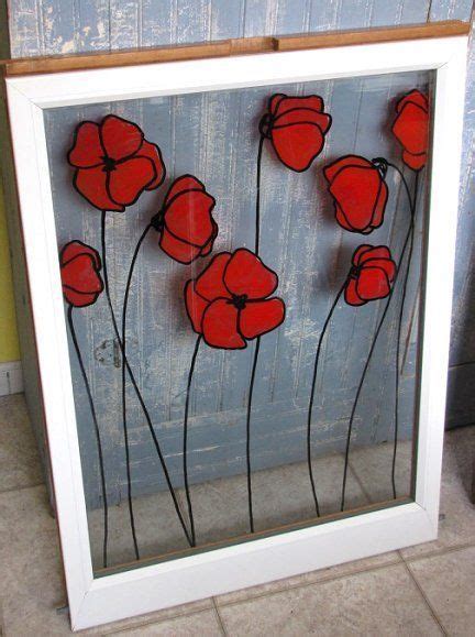 Beautiful Upcycled Painted And Decorated Windows Glasmalerei Designs