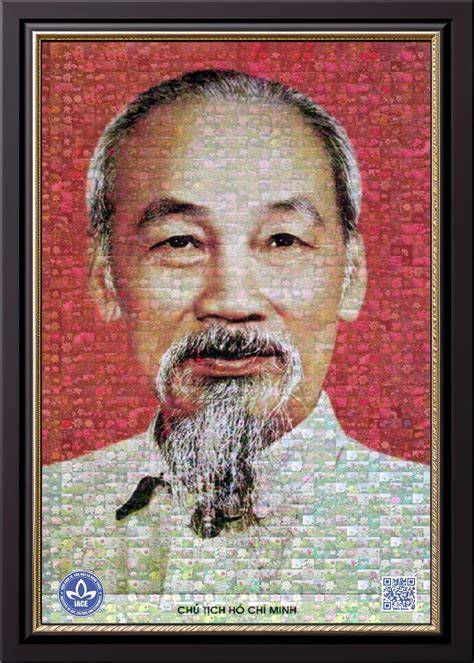 Institute Of Economics Culture And Arts With A Portrait Of Uncle Ho