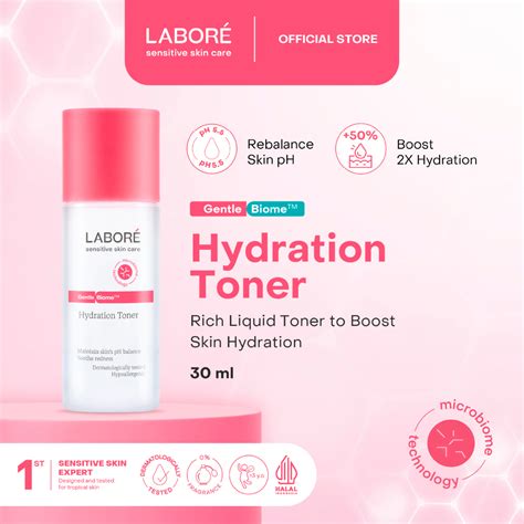 Jual New Labore Sensitive Skin Care Gentlebiome Hydration Toner