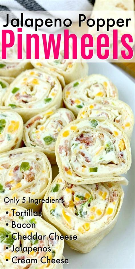 Jalapeno Popper Pinwheels With Ritz Crisp Thins Recipe Pinwheel