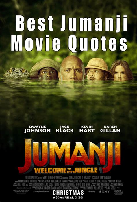 Jumanji: Welcome to the Jungle Quotes