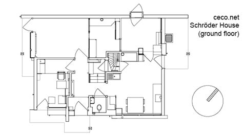 Schroder House First Floor Plan - Carpet Vidalondon