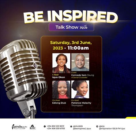 Talk Show Banner Design Talk Show Talk Uyo