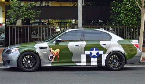 E60 Bmw M5 Gets Military Livery Bmw Car Tuning Blog