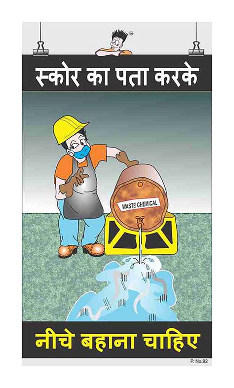 Posterkart Safety Poster Know The Score Hindi Cm X Cm X Cm