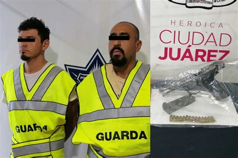 Arrestan A 2 Hombres Y Aseguran Arma En Juárez