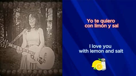 Limón Y Sal Julieta Venegas Lyrics Spanishenglish Youtube