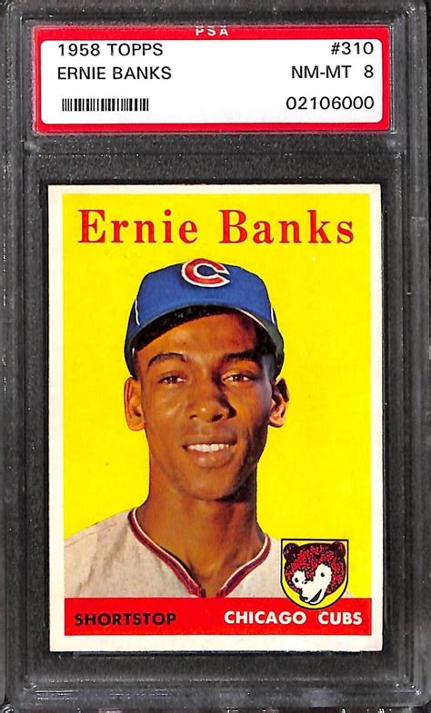 Ernie Banks Topps Base Psa Price Guide Sports Card Investor