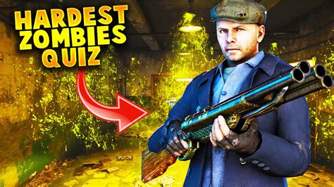 Hardest COD Zombies Quiz Community Edition 2 YouTube