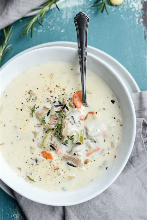 Homemade Turkey Wild Rice Soup Simply Scratch