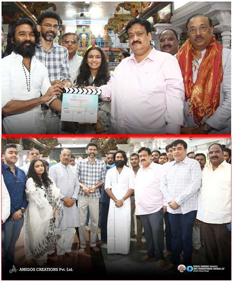 Dhanush Sekhar Kammulas Trilingual Film Launched Cinejosh