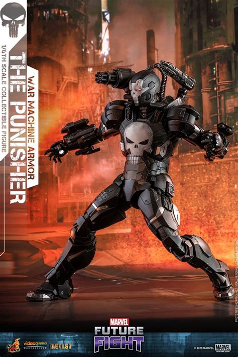 Hot Toys Lan A Boneco Da Vers O Justiceiro Armadura Do M Quina De Combate Universo Marvel